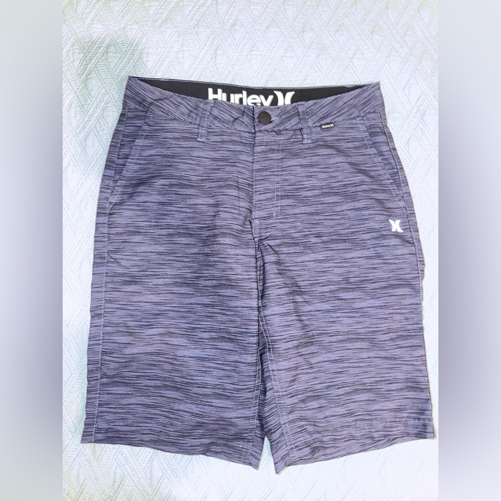 Hurley Men’s Heathered Charcoal Hybrid Shorts